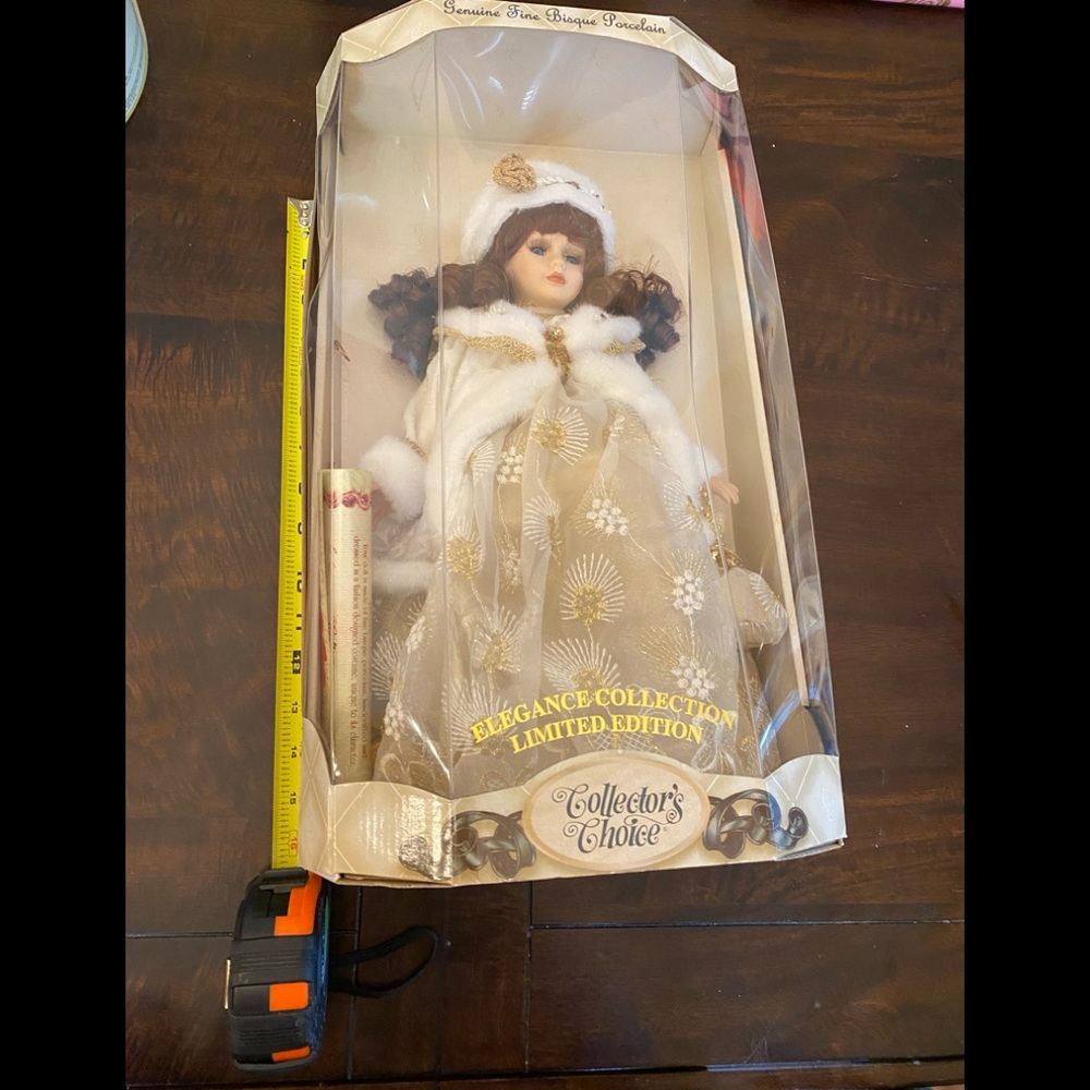 16inch Collector’s Choice Fine Porcelain Doll NWT